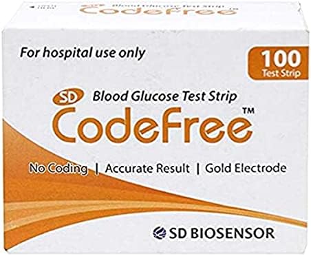 SD codefree benzi de testare a glicemiei din sânge