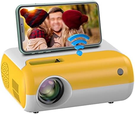 Proiector ZLXDP P80 Suport 1080p 3800 Mini WiFi Projector Home Cinema Movie Projetor LED