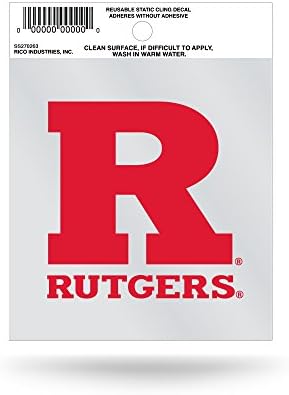 RICO NCAA RUTGERS Small Static Sports Fan Decor pentru casă, multicolor, o singură dimensiune