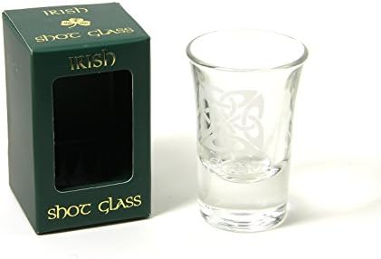 Irish Shot Glass-nod celtic mat și Irlanda