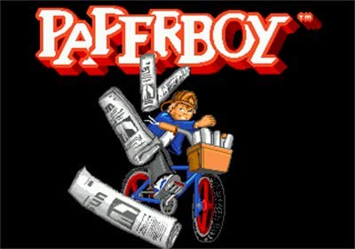 Paperboy - Cartuș de joc video de reproducere