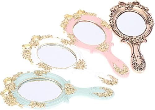 Oglindă depila dreptunghi mână ține mana cosmetică machiaj vanitate oglindă creativă oglindă oglindă de mână vintage