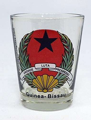 Stema Guineei-Bissau Sticlă Împușcată
