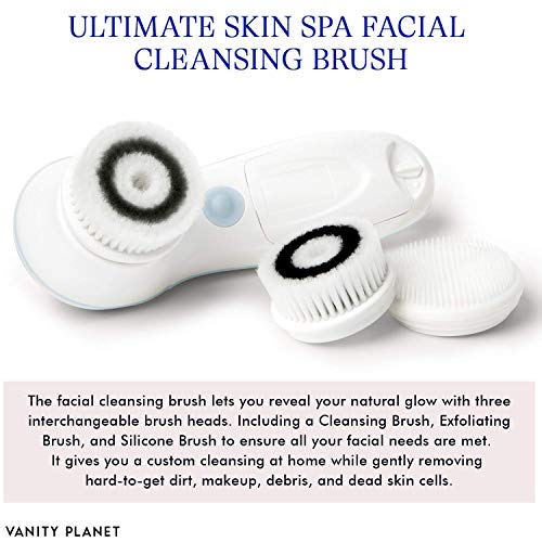 Vanity Planet Scalp Massager și Facial Cleansing Bundle Bundle -