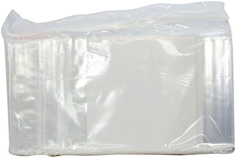 100 de pachete ROK Hardware grele de 4 x 6 Resallable 2mil groase Distribuitor Plastic Plastic Big Clear Poly Zip Alimente