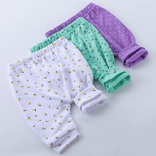 Hakochia moale și confortabil bumbac pantaloni pentru băieți și fete cu o cameră de scutec amplă 0-12 luni