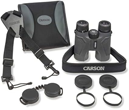 Carson 3D Series 8x42mm Binocular cu optică de înaltă definiție