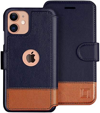 LUPA iPhone 12 mini Wallet Case-Slim iPhone 12 mini Flip Case cu suport pentru Card de Credit, pentru femei & amp; bărbați,