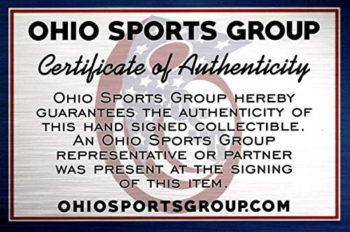 Corey Smith Ohio State Buckeyes 8-3 8x10 Foto autografiat - Authitentic certificat