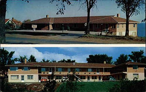 Lake-Aire Motel Duluth, Minnesota MN Carte poștală originală vintage