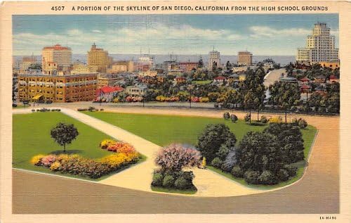 San Diego, carte poștală din California