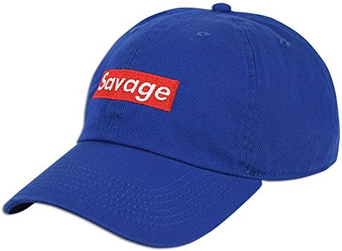 Jlgusa Savage brodate Tata Cap pălărie reglabil Polo stil neconstruit