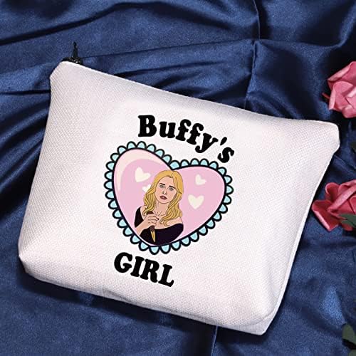 POFULL BUFFY Vampire inspirat cadou pentru fetița lui Buffy Girl Cosmetic Bag Buffy Fanuri