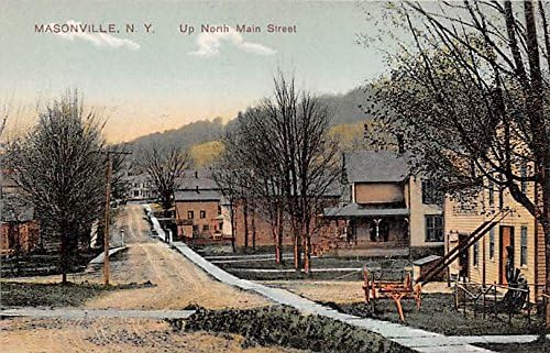 Masonville, New York Postcard
