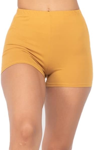 Pantaloni scurți activi de bază pentru femei Edgelulu - talie elastică ușoară ușoară întinsă de yoga casual Pantaloni pentru