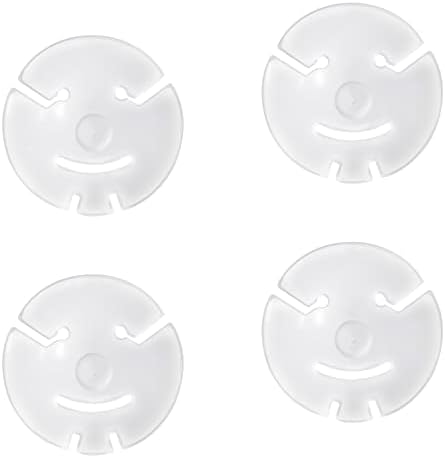 Yallove Reutilizable Balloon Cup Set de 4, compatibil cu suport de balon cu filet din metal alb