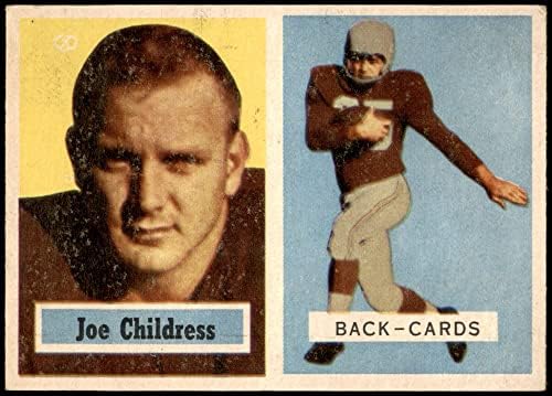 1957 Topps 100 Joe Childress Chicago Cardinals-FB Ex+ Cardinals-FB Auburn