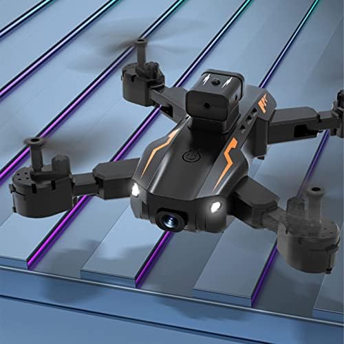 Zottel Kids Drone cu cameră duală HD, drone quadcopter pliabil cu reținere de altitudine, control gravitațional, flip 3D, mod fără cap, cadou de jucărie quadcopter cool pentru fete pentru băieți