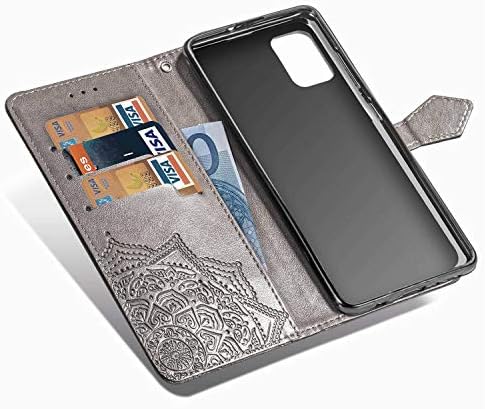 Lbyzcase telefon caz pentru Galaxy A71 5G [nu se potrivesc A71 5G UW / A71 4G], Premium PU Flip piele portofel Card sloturi