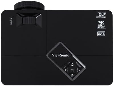 Viewsonic PJD5234 XGA DLP Projector, 2800 ANSI Lumens, 3D Blu-Ray W/HDMI, 120Hz, negru