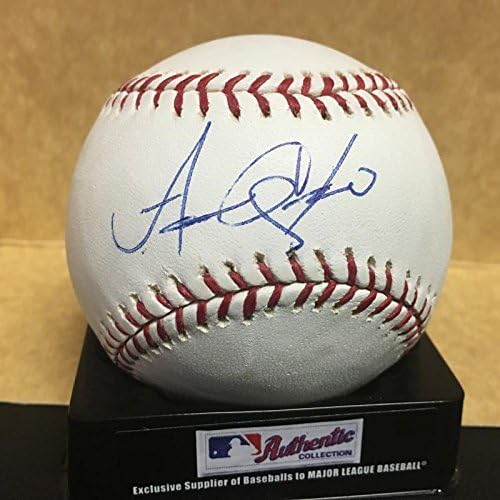 Indienii Aaron Cunningham/A M.L. Baseball semnat cu COA - baseball -uri autografate