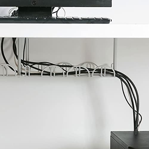 Cârlige Zukeegg pentru agățarea cârligului de bucătărie de gospodină Rack de depozitare sub masă Managementul cablului Tavă pentru cabluri de sârmă Adaptor Adaptor Rack de depozitare