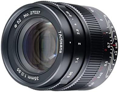 7artisans 35mm f0.95 diafragma mare APS-C mirrorless aparat de fotografiat lentilă Compact pentru Sony A7 A7ii A7III A7R A7RIII A7S A7SIII A6000 A6300 A6400 A6500 NEX-3 NEX - 3R NEX-5T