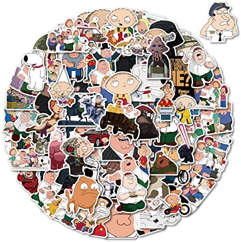 100pcs amuzant desen animat Family Guy laptop autocolante GMVAESKY Pentru Calculator, telefon sticle de apă pentru laptop sticle