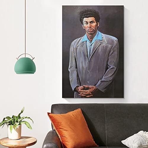 Dshuai Cosmo Kramer Portret Poster Canvas Wall Art Imagine Home Decor HD imprimare Gift08x12inch
