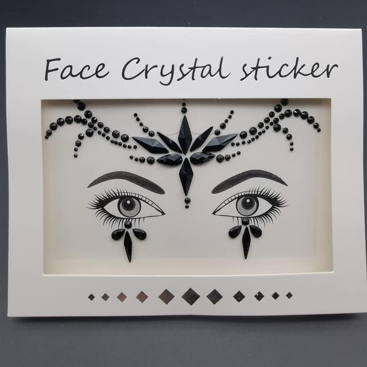 Rhinestone Face Body Eye Jewels Crystal Ghem Stones Stickers temporar -