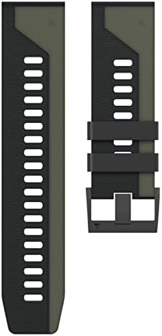 Outvi 26mm 22mm Watchband pentru Fenix ​​6 6x Pro 5 5x Plus 3 3HR S62 935 Curelă de silicon cu eliberare rapidă pentru Garmin