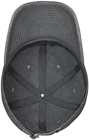 Kennnworth-88 Hat reglabil Cap amuzant de modă negru pentru bărbați pentru femei