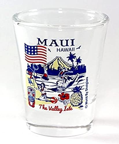 Maui Hawaii Great American Cities Collection Shot Glass