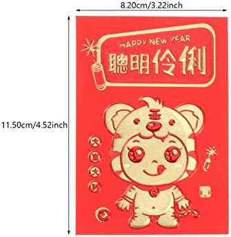 30buc Anul Nou Chinezesc plicuri roșii Anul Hong Bao 2022 noroc pachete roșii pentru ziua de naștere a nunții Festivalul de