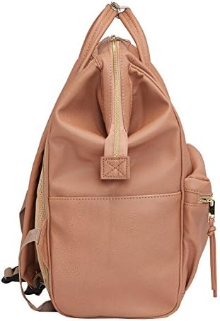 Kah & amp; Kee Faux-piele rucsac scutec sac cu laptop compartiment Travel School pentru femei om