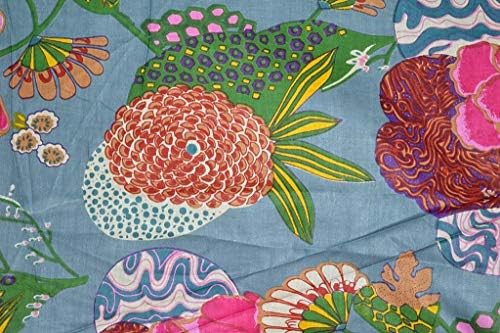 V Vedant modele bumbac indian florale și fructe imprimare tesatura Dressmaking Kurti canapea tesatura 10 curte