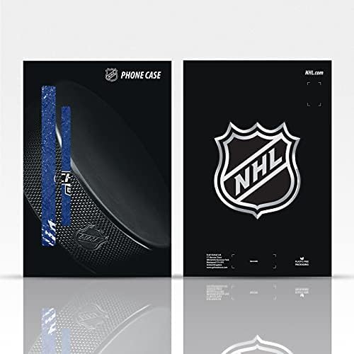 Head Case Designs licențiat oficial NHL Edmonton Oilers Oilers din piele Portofel de portofel compatibil cu Apple iPad 10.2