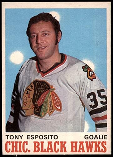 1970 O-Pee-Chee 153 Tony Esposito Chicago Blackhawks VG Blackhawks