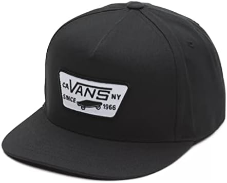 Pălărie Snapback pentru bărbați Vans, Negru adevărat, O mărime