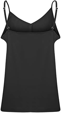 2023 haine fără mâneci V gât bumbac Basic Lounge Top Cămașă pentru fete Loose Fit Shirt Vara Toamna Femei 1M 1M