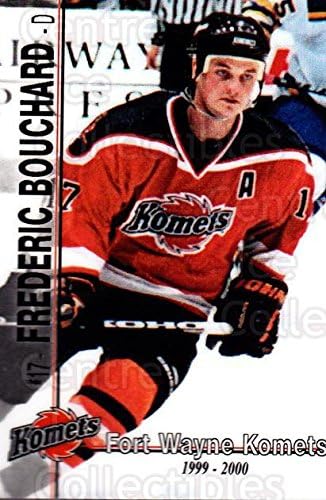 Frederic Bouchard Hockey Card 1999-00 Fort Wayne Komets 3 Frederic Bouchard
