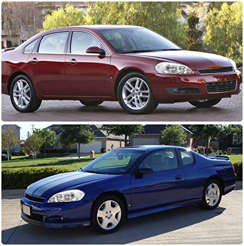 ADCARLIGHTS pentru 2006 2007 2008 2009 2010 2011 2012 2013 Chevy Impala faruri de asamblare Fit 14-15 Impala Limited / 06-07