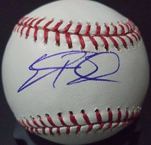 Kyle Blanks A/Padres semnat autografat Baseball ROMLB W/COA - baseball -uri autografate
