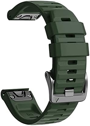 Eksil 22 26mm Watchband silicon încheietura curea oficial pentru Garmin Fenix 5 5x 5SPlus 3 HR 6x 6 Pro Ceas eliberare rapidă
