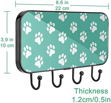 Suportul prosopului montat pe perete prosop de prosop decor baie decor halat haina haina îmbrăcăminte pentru câine laba de