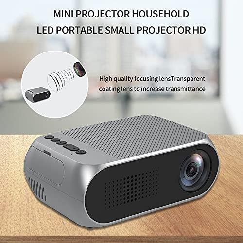 320 Mini Proiector -Acasă HD Player Video 1080p LED Portabil Proiector mic Outdoor Cel mai mic proiector