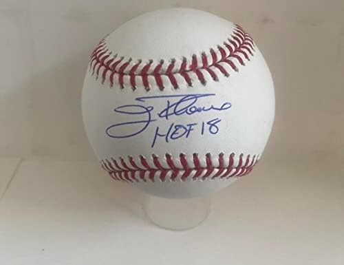 Jim Thome Hof 18 White Sox semnat autografat M.L. Baseball JSA WIT889831