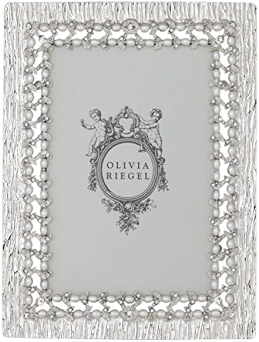 Olivia Riegel Carlotta Silver Pearl Austrian/Crystal 4x6 Cadru - 4x6