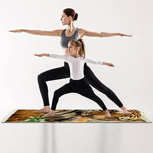 Toate scopurile Yoga Mat Exercițiu și Antrenament Mat pentru Yoga, Spider de Pumpkin de Crăciun fericit