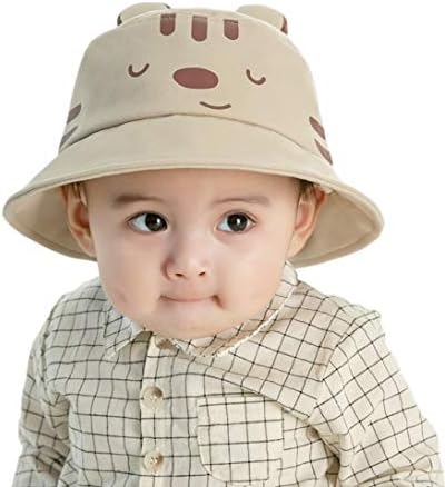 Pălărie de soare pentru bebeluși reglabili, copil mic de vară în aer liber pălărie de plajă upf50+, pălărie cu găleată de protecție